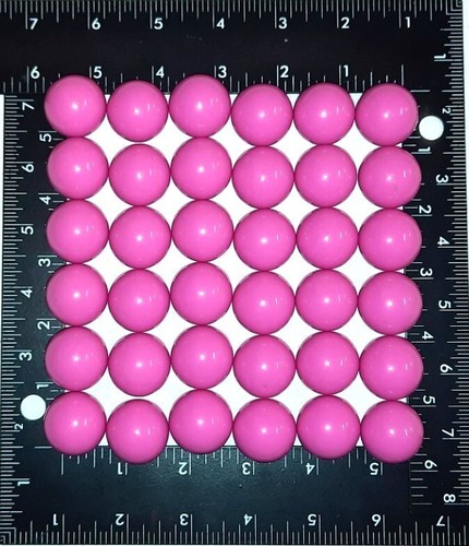 Inch marbles pink 25mm - marbles,